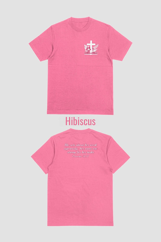 STRONG PROVERBS GIRL T-SHIRT