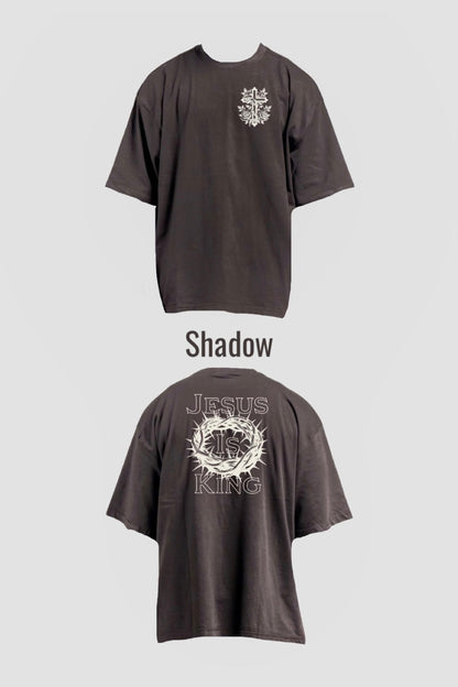 JESUS IS KING OVERSIZED T-SHIRT