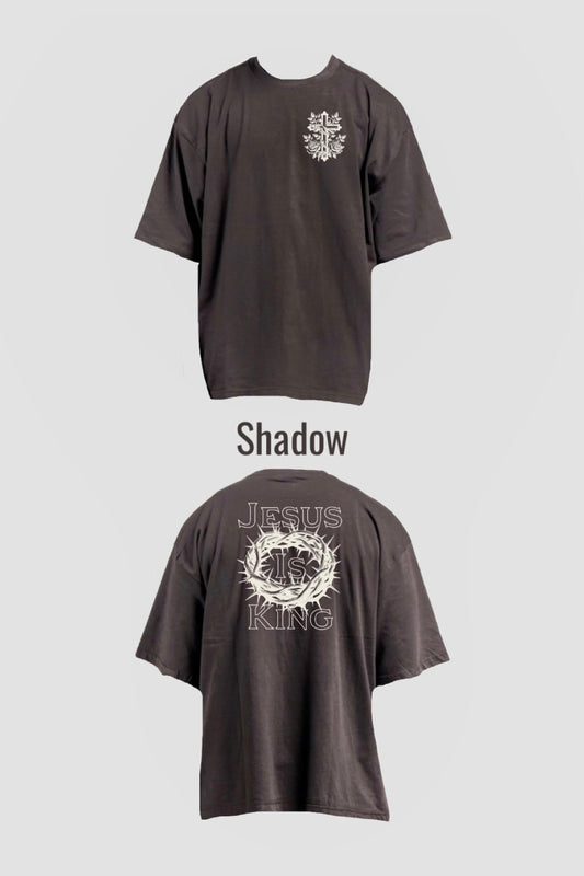 JESUS IS KING OVERSIZED T-SHIRT