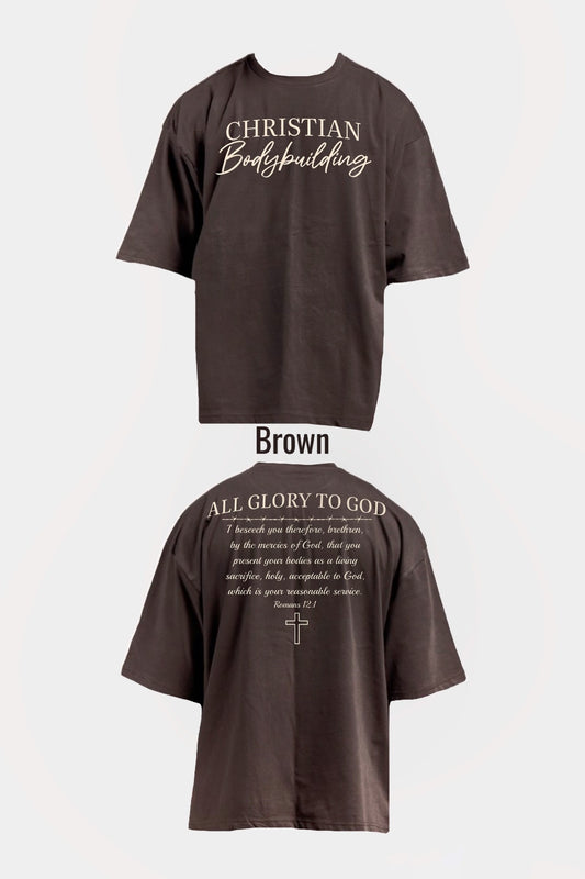 CHRISTIAN BODYBUILDING OVERSIZED T-SHIRT