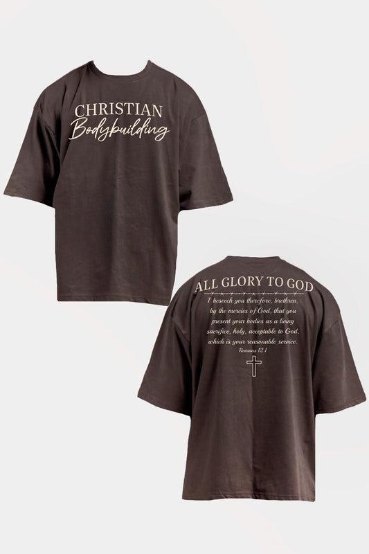 CHRISTIAN BODYBUILDING OVERSIZED T-SHIRT