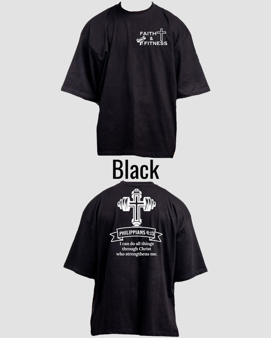 FAITH&FITNESS OVERSIZED T-SHIRT