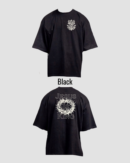 JESUS IS KING OVERSIZED T-SHIRT