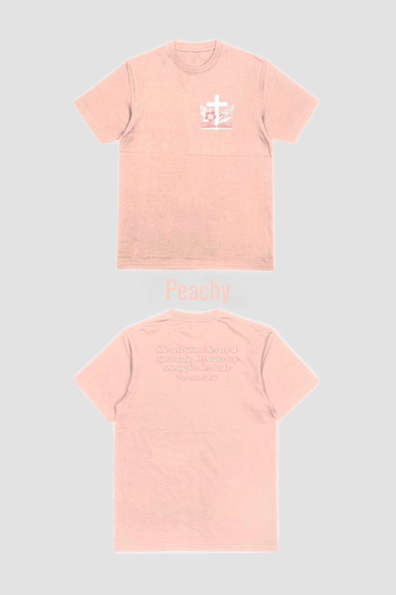 STRONG PROVERBS GIRL T-SHIRT