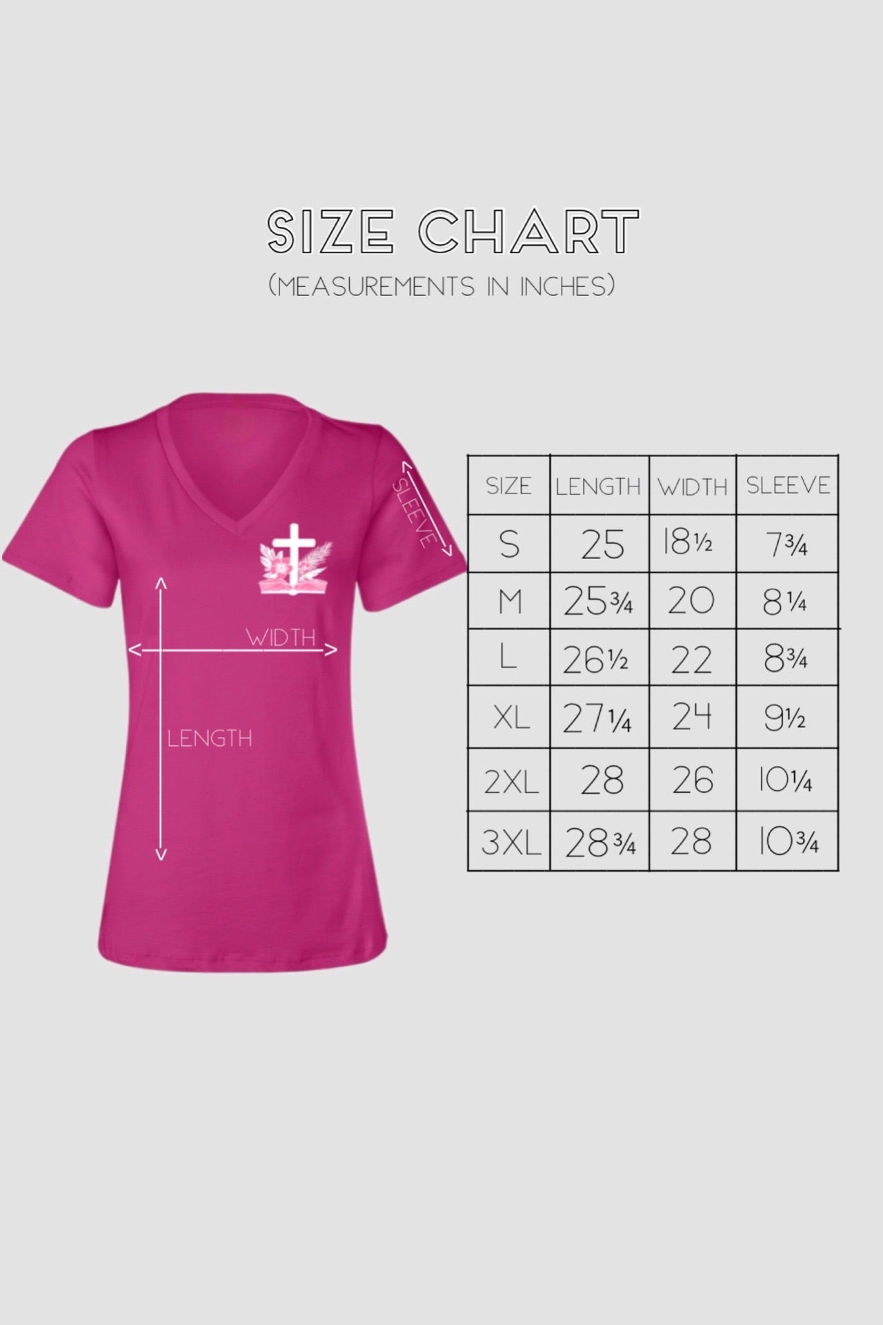 STRONG PROVERBS GIRL WOMEN'S V-NECK T-SHIRT