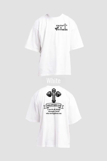FAITH&FITNESS OVERSIZED T-SHIRT