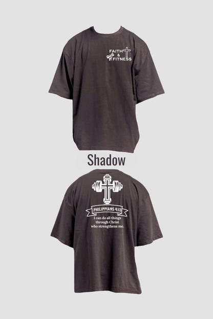 FAITH&FITNESS OVERSIZED T-SHIRT