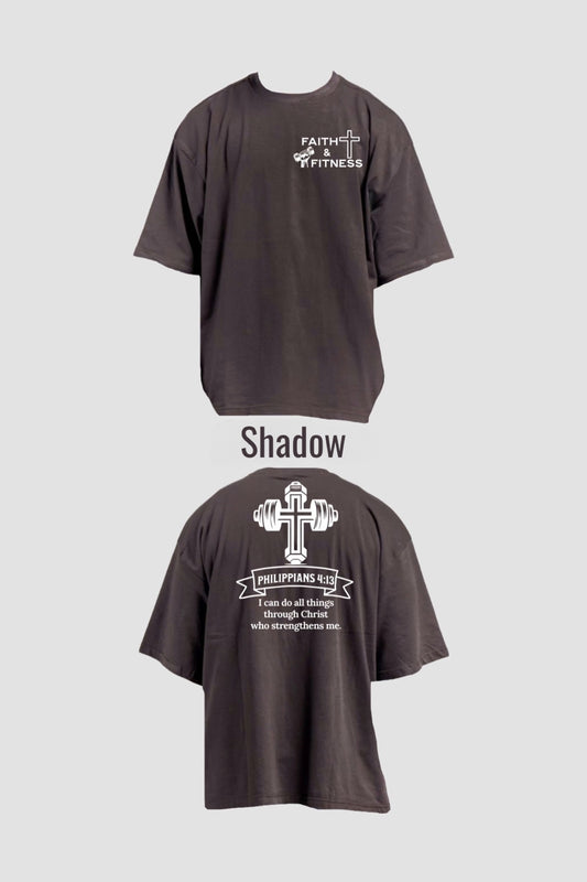 FAITH&FITNESS OVERSIZED T-SHIRT