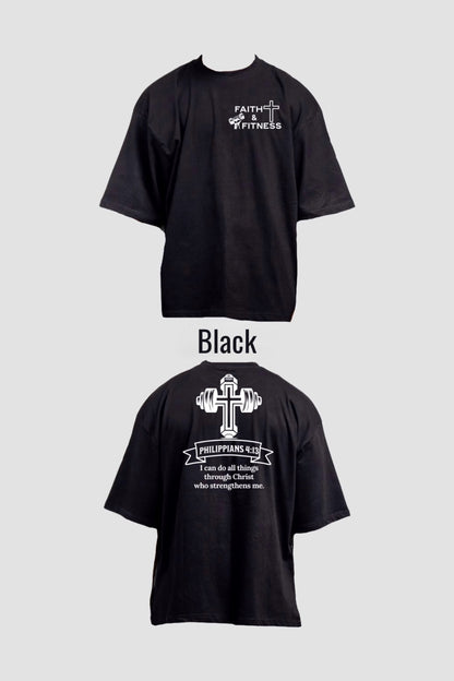 FAITH&FITNESS OVERSIZED T-SHIRT
