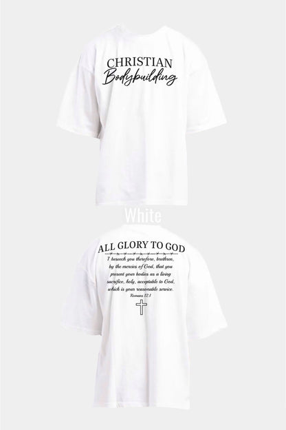 CHRISTIAN BODYBUILDING OVERSIZED T-SHIRT