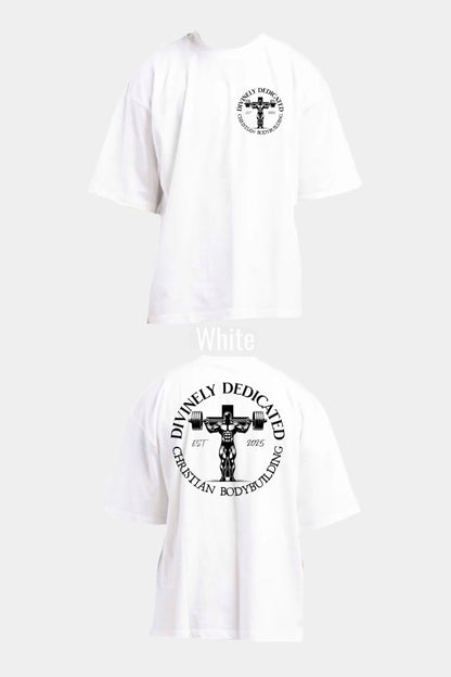 DIVINELY DEDICATED OVERSIZED T-SHIRT